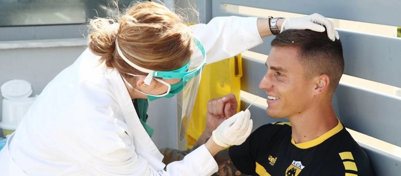 ΑΕΚ: Αρνητικά τα τεστ κορωνοϊού